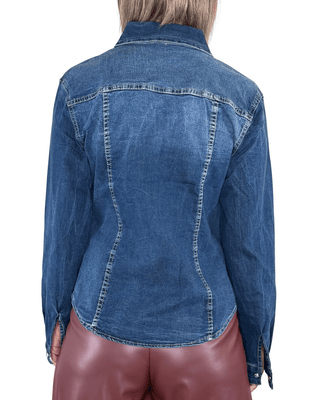 Habiti - Camicia slim denim - JEANS - CAMICIA - Habiti