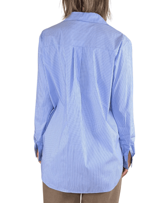 Habiti - Camicia stondata - AZZURRO - CAMICIA - Habiti