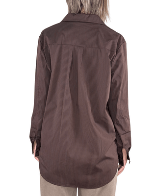 Habiti - Camicia stondata - MORO - CAMICIA - Habiti