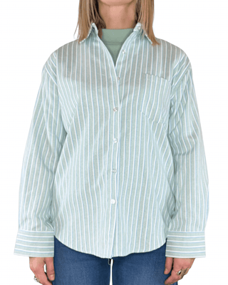 Habiti - Camicia taglio uomo Oxford - VERDE MENTA - CAMICIA - Habiti