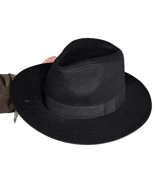 Habiti - Cappello tesa larga - NERO - CAPPELLO - Habiti