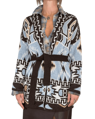 Habiti - Cardigan Alanui - MORO - MAGLIA E CARDIGAN - Habiti