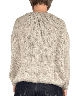 Habiti - Cardigan con bottoni - BEIGE - MAGLIA E CARDIGAN - Habiti