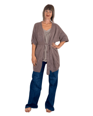 Habiti - Cardigan mohair - FANGO - MAGLIA E CARDIGAN - Habiti