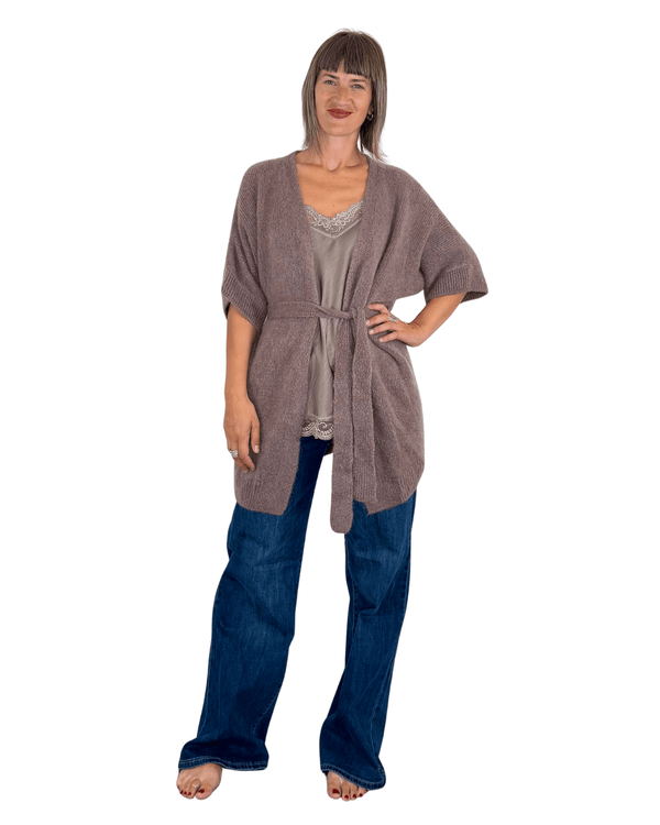 Habiti - Cardigan mohair - FANGO