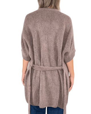 Habiti - Cardigan mohair - FANGO - MAGLIA E CARDIGAN - Habiti