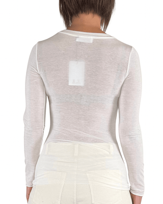 Habiti - Cashmerina girocollo - PANNA - T-SHIRT E TOP - Habiti