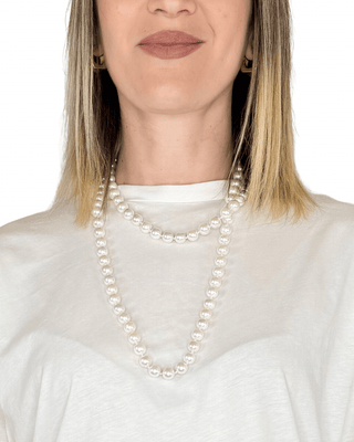 Habiti - Collana lunga perle - BIANCO - COLLANA - Habiti