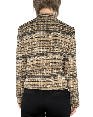 Habiti - Giacchina in tweed - BEIGE - GIACCA E BLAZER - Habiti