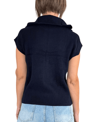 Habiti - Gilet full zip - BLU - MAGLIA E CARDIGAN - Habiti