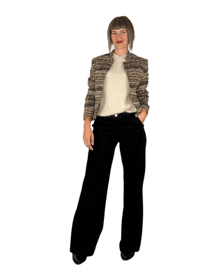 Habiti - Gilet misto mohair - BURRO - MAGLIA E CARDIGAN - Habiti