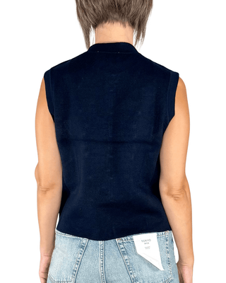Habiti - Gilet Napoleone - BLU - MAGLIA E CARDIGAN - Habiti