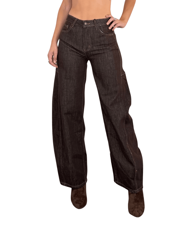 Habiti - Jeans baloon - MORO