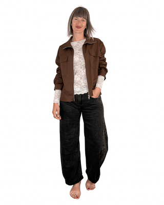Habiti - jeans barrel Moby - MORO - JEANS - Habiti