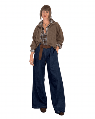 Habiti - jeans palazzo - JEANS - JEANS - Habiti