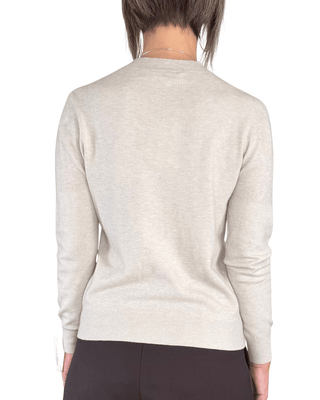 Habiti - Maglia girocollo - BEIGE - MAGLIA E CARDIGAN - Habiti