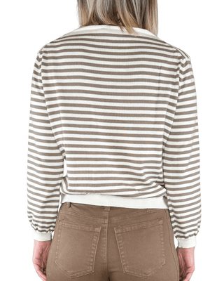 Habiti - Maglia righe cotone - PANNA - MAGLIA E CARDIGAN - Habiti