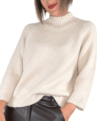 Habiti - Maglione a lupetto - BURRO - MAGLIA E CARDIGAN - Habiti