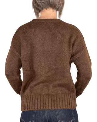 Habiti - Maglione a scatola - CIOCCOLATO - MAGLIA E CARDIGAN - Habiti