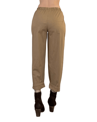 Habiti - Pantalone Japan in tela vela - CAMMELLO - PANTALONE - Habiti