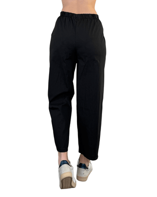 Habiti - Pantalone Japan in tela vela - NERO - PANTALONE - Habiti