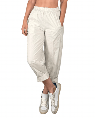 Habiti - Pantalone Japan in tela vela - SABBIA - PANTALONE - Habiti