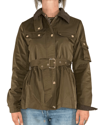Habiti - Parka stile Barbour - CASTAGNA - CAPOSPALLA - Habiti