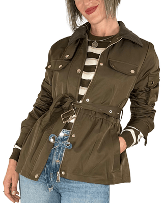 Habiti - Parka stile Barbour - CASTAGNA - CAPOSPALLA - Habiti
