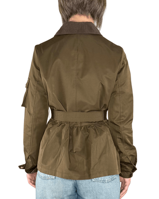 Habiti - Parka stile Barbour - CASTAGNA - CAPOSPALLA - Habiti