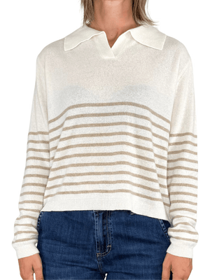 Habiti - Polo misto cashemire - PANNA - MAGLIA E CARDIGAN - Habiti