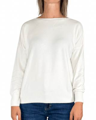 Habiti - Pull basic viscosa - PANNA - MAGLIA E CARDIGAN - Habiti
