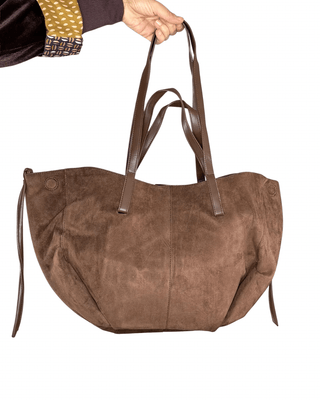 Habiti - Shopper ecopelle - MORO - BORSA - Habiti