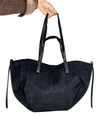 Habiti - Shopper ecopelle - NERO - BORSA - Habiti