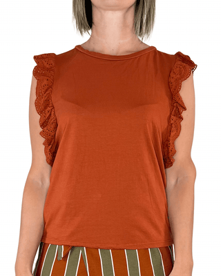 Habiti - T-shirt Eea - MATTONE - T-SHIRT - Habiti