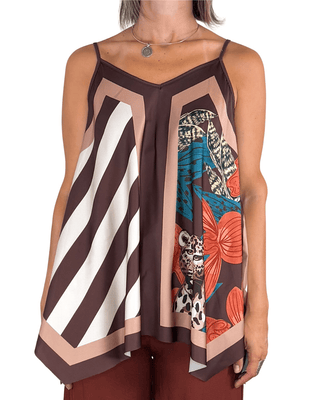 Habiti - Top Stefy - MORO - T-SHIRT E TOP - Habiti