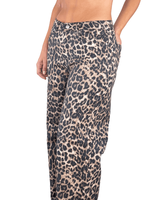 JJXX - Jeans Zoe Sarah wide leg - ANIMALIER - JEANS - Habiti
