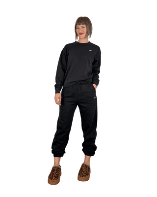 JJXX - Jogger felpa Abbie - NERO - PANTALONE - Habiti