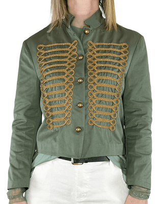 Susy Mix - Giacca Napoleone - VERDE MILITARE - GIACCA E BLAZER - Habiti