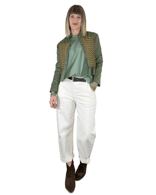 Susy Mix - Giacca Napoleone - VERDE MILITARE - GIACCA E BLAZER - Habiti