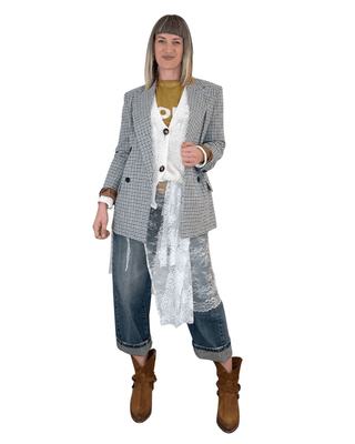 Vicolo - Pareo in pizzo - BURRO - FOULARD - Habiti