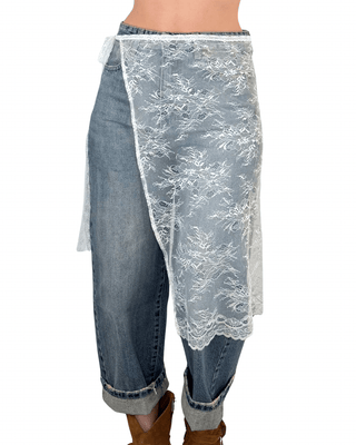 Vicolo - Pareo in pizzo - BURRO - FOULARD - Habiti