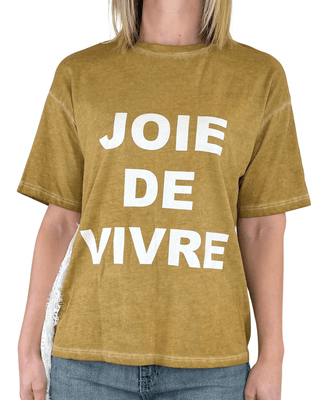 Vicolo - T-shirt delavé fusciacca pizzo - BISCOTTO - T-SHIRT E TOP - Habiti